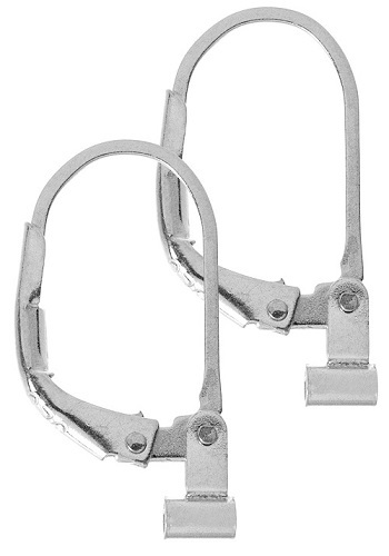 Earrings Converters Convert Post Earring to Lever Back Sterling Silver