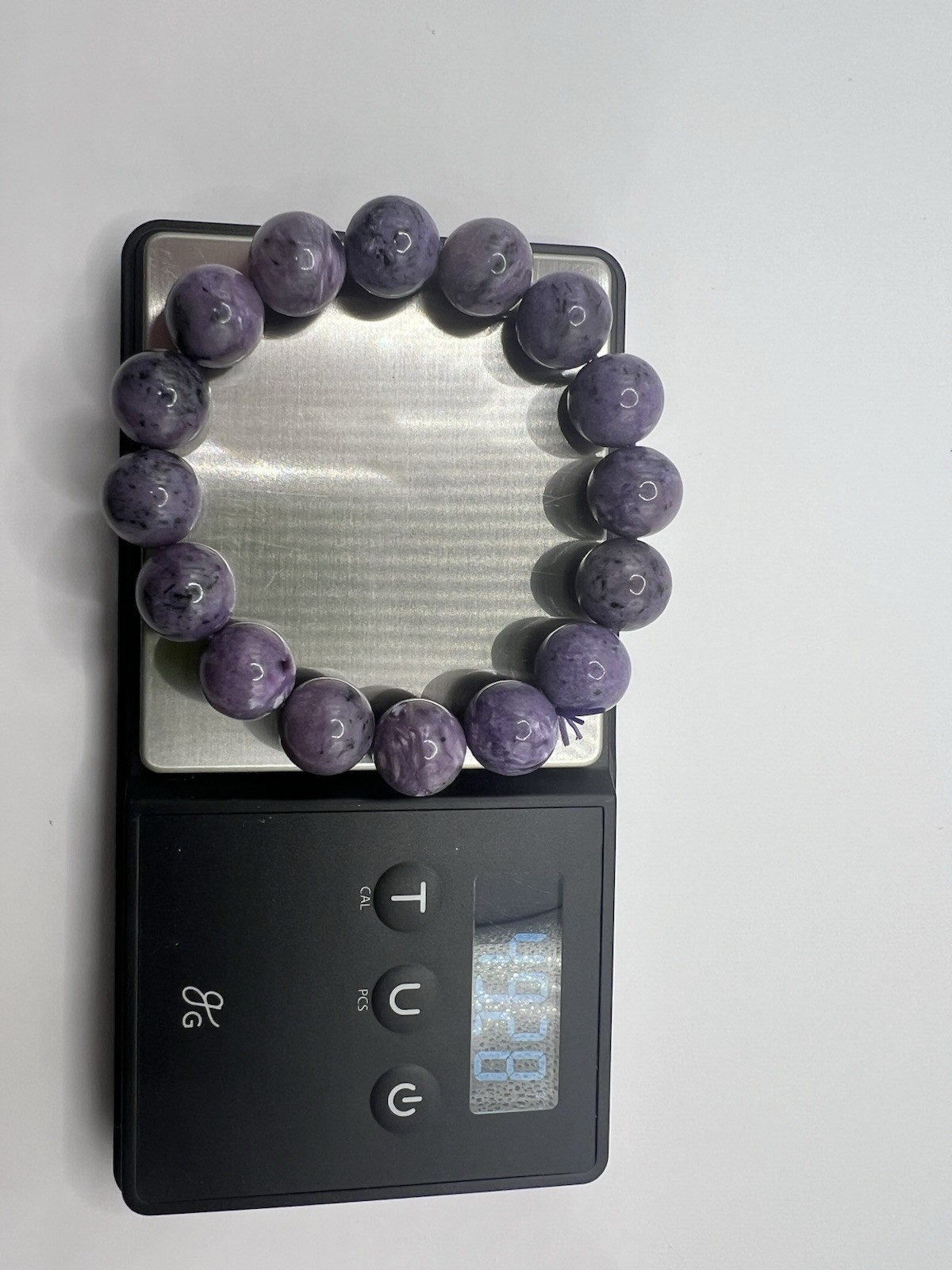 Beaded Charoite Bracelet