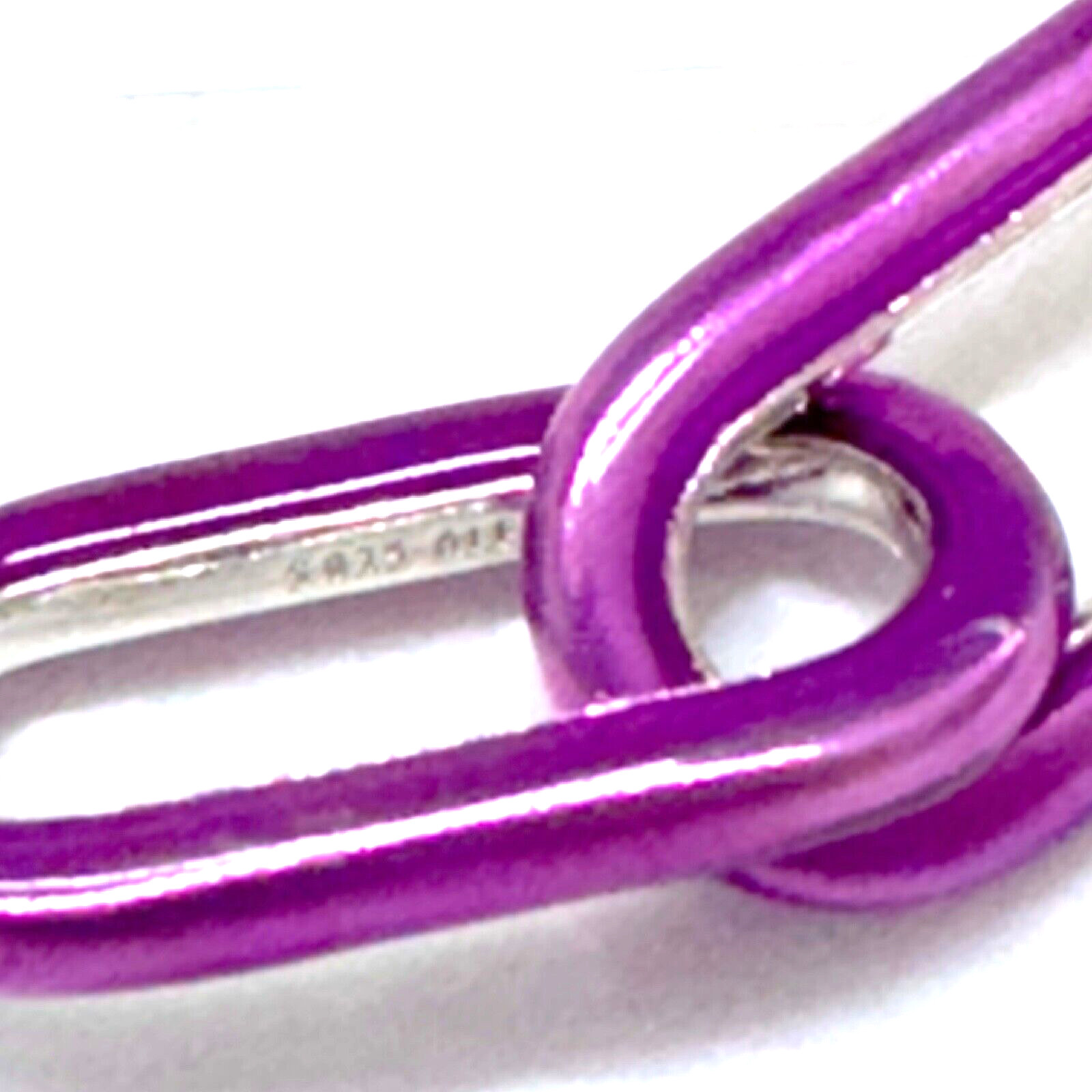Authentic Pandora ME Styling Double Link Shocking Purple 799663C02