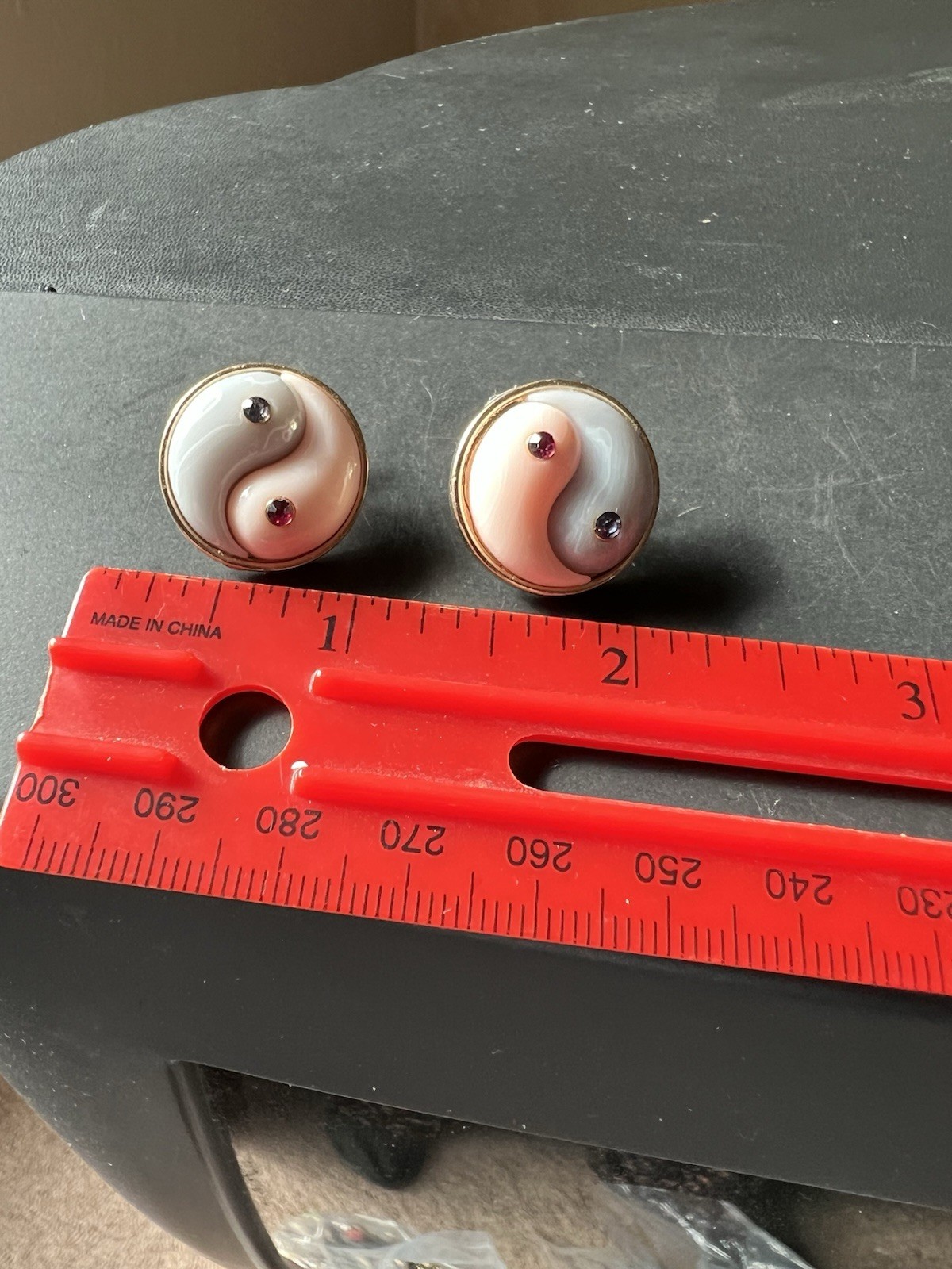 Yin Yang Earrings Betsey Johnson