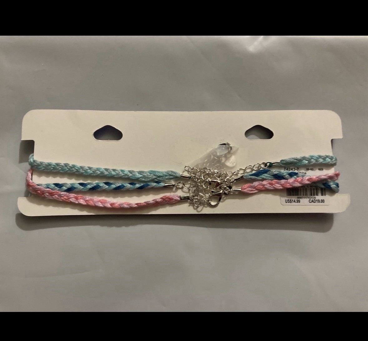 Best Friends Butterfly Braided Rope Choker Necklaces Girl Bestie Gift Friendship