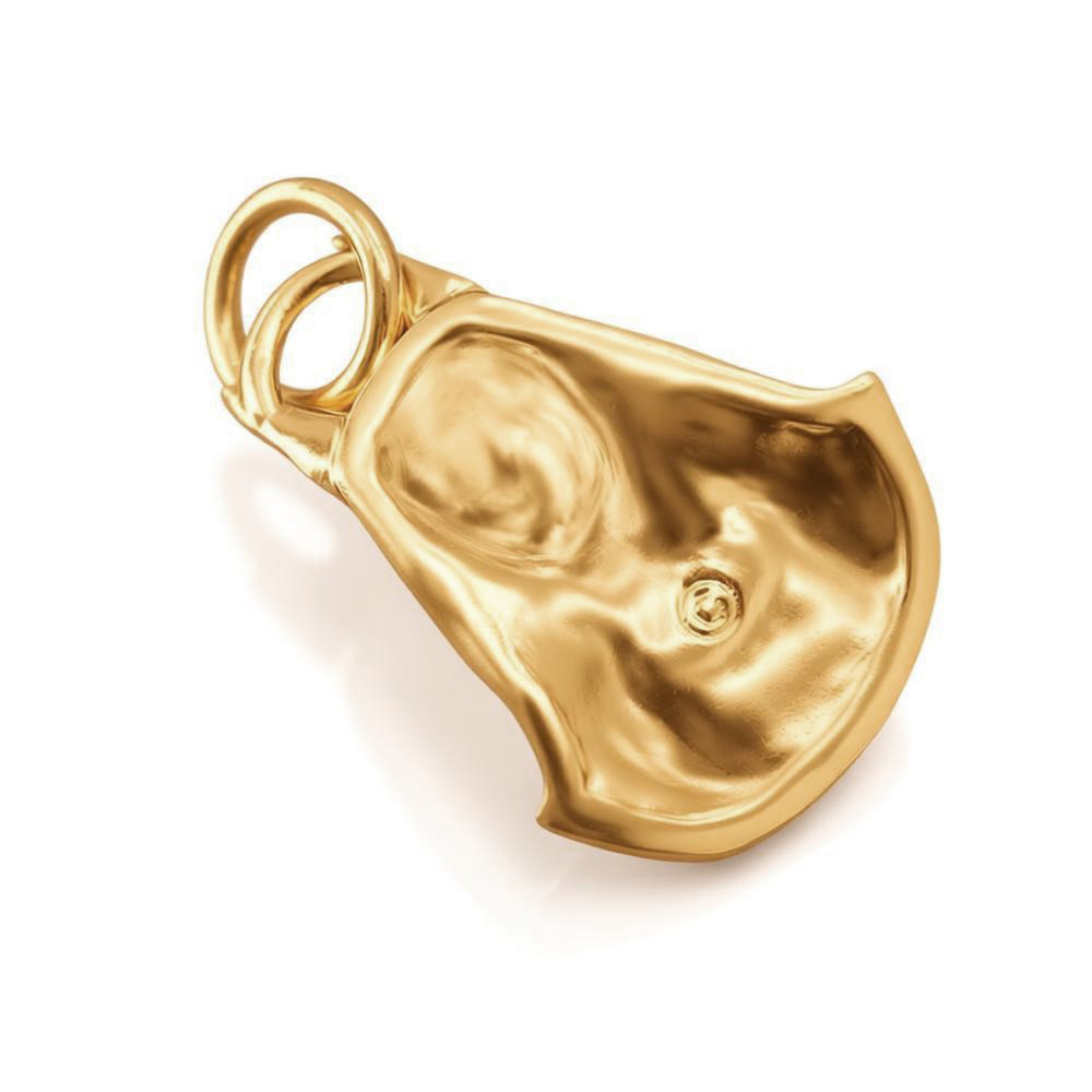 Egyptian Anubis God Pendant Charm 18K Gold Plated Ancient Egypt God For Necklace