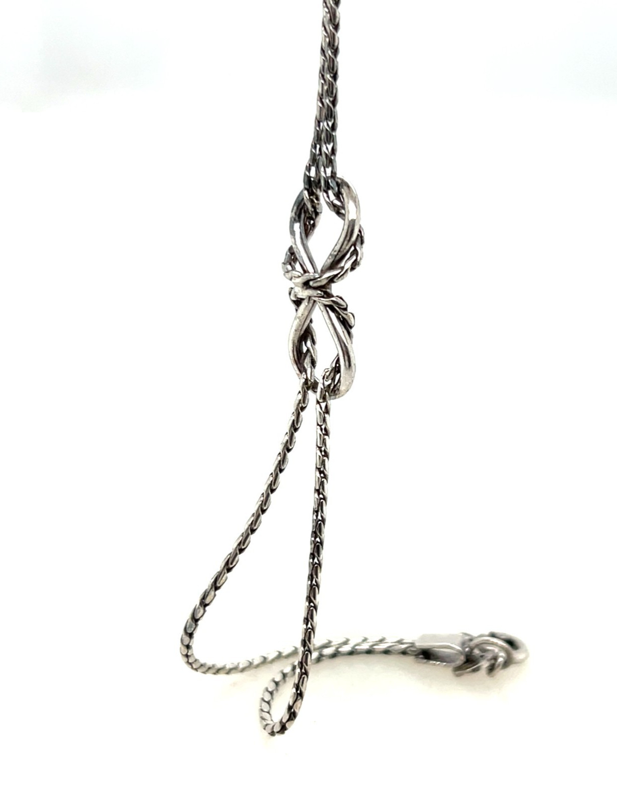 Sterling Silver Infinity Bracelet – 18.5cm – 5.00g – Marked 925 ITALY 127 AR