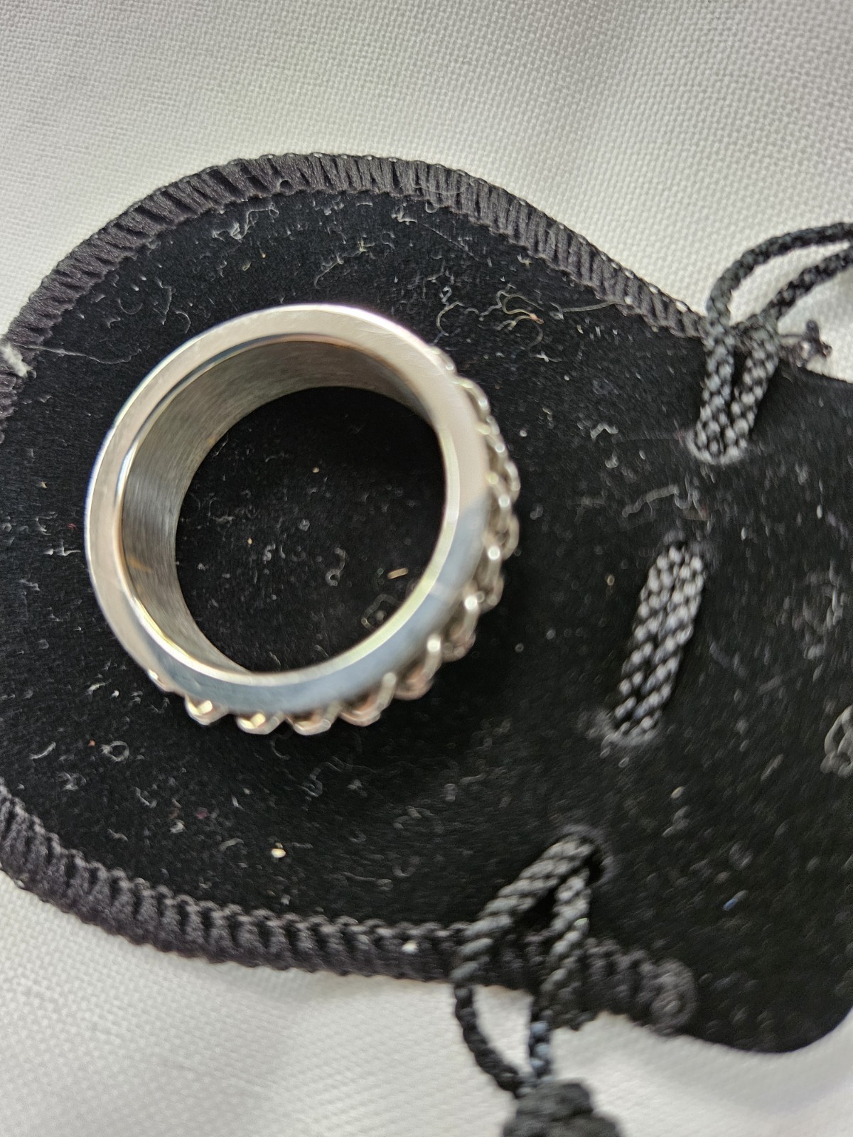 Fidget Spinner Ring Mens / Women – Size 11 – New Never Used!!
