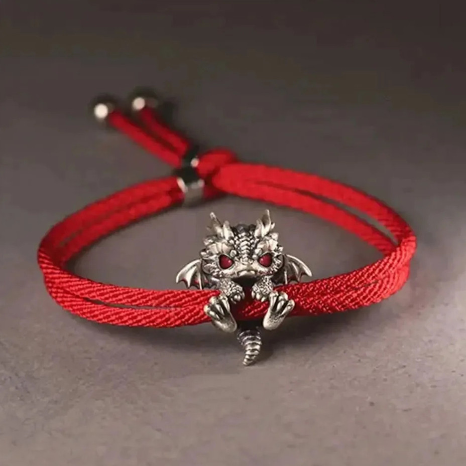 🐲Cute Silver Dragon Bracelet