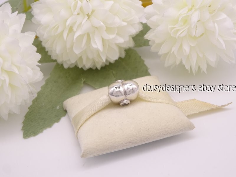 Authentic Pandora Puffy Heart Clear Charm 790134CZ Retired