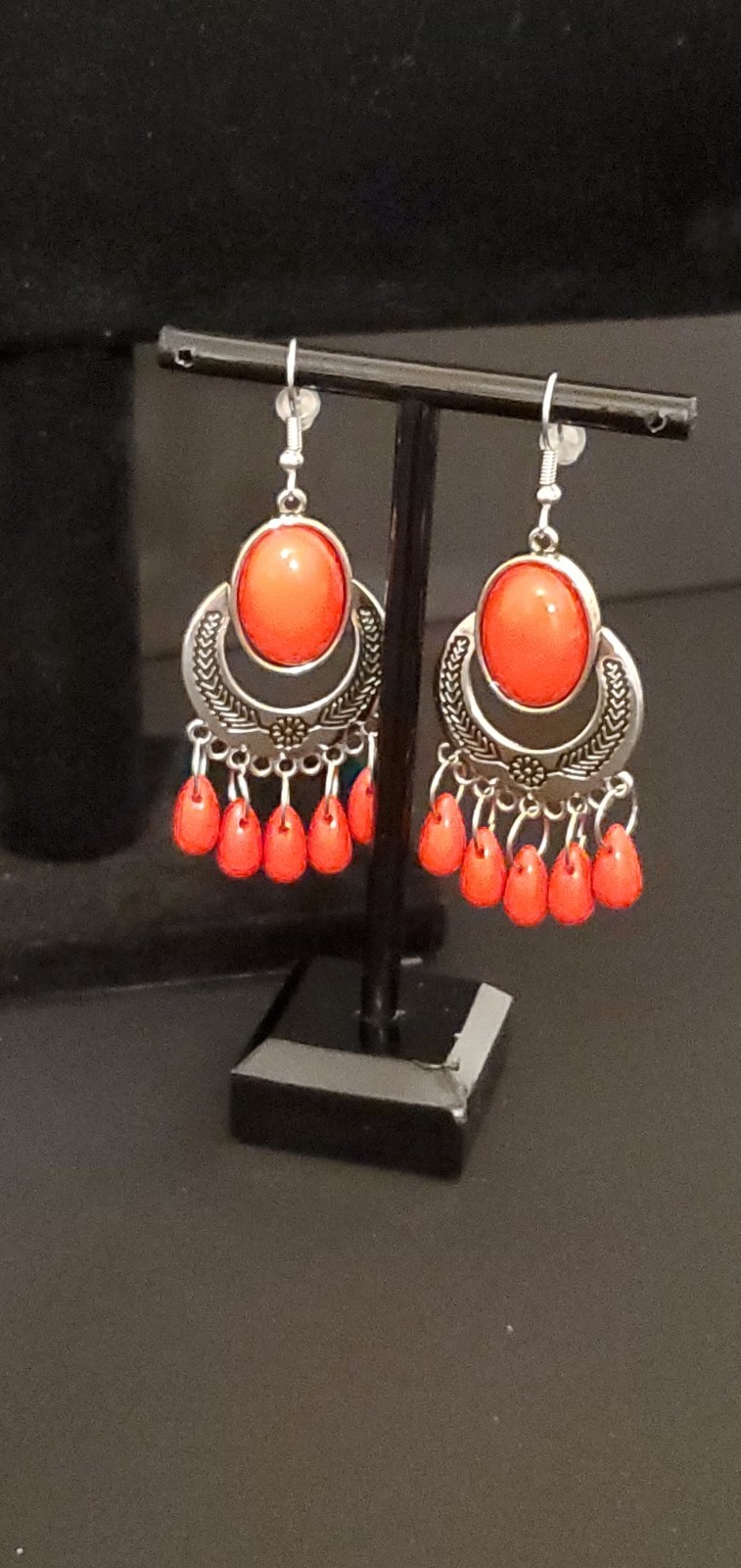 9PC RETRO WHIMSICAL PREPPY VERSATILE POPPY ORANGE COMPLETE CURATED BUNDLE NEW