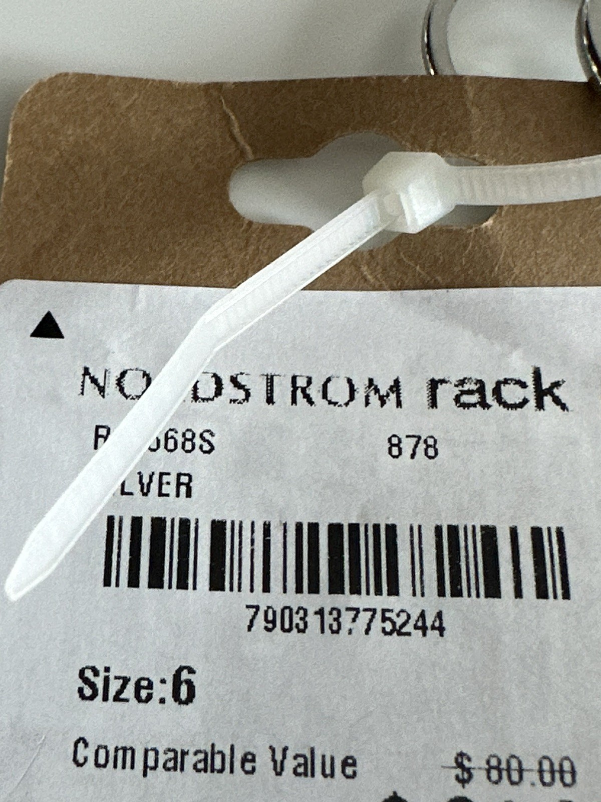 $80.00 Nordstrom 3 Silver Tone Rings size 6