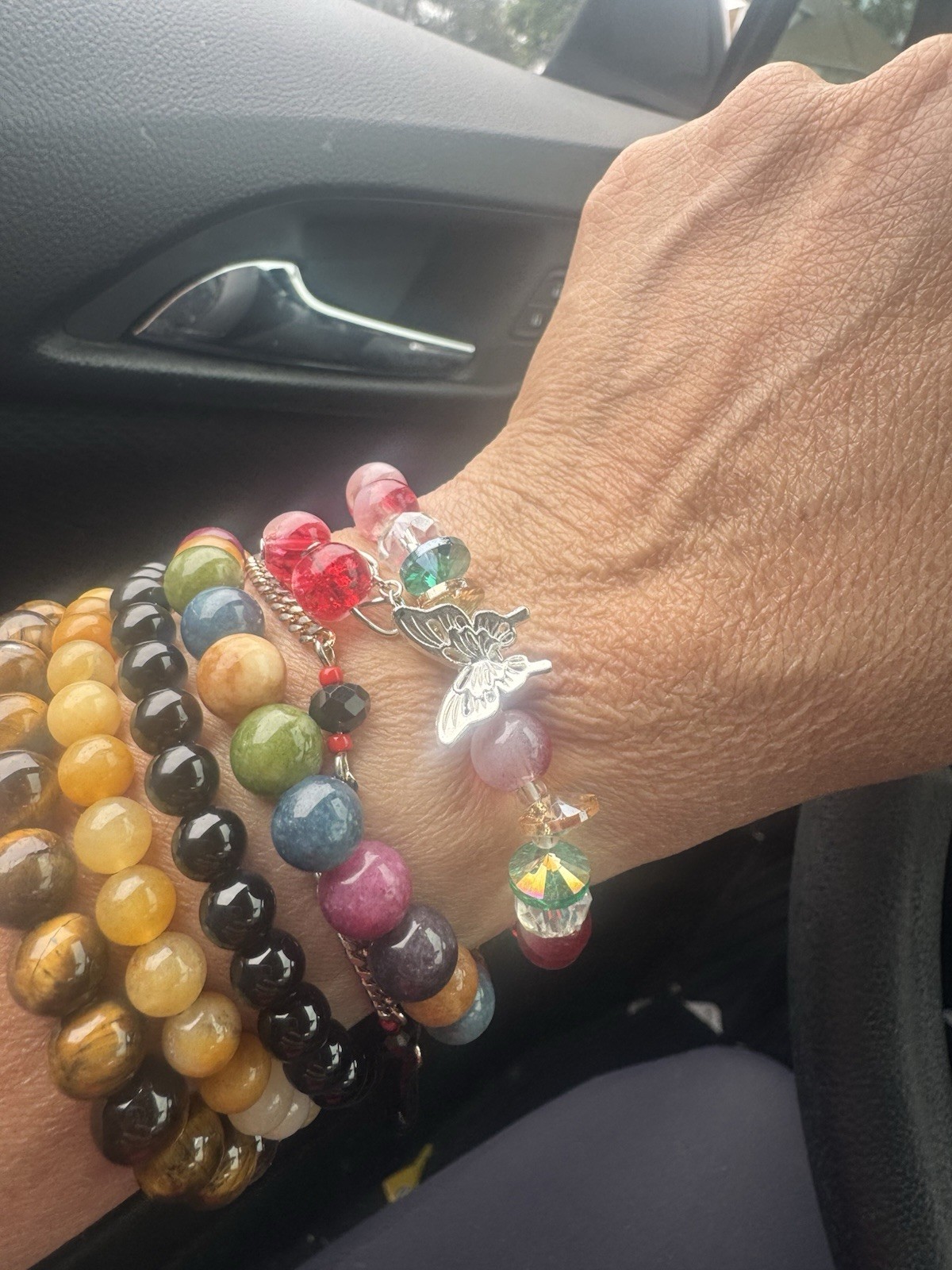 Mixed JewelryMulticolor Beaded Bracelets Mixed Materials $5.00 for piece