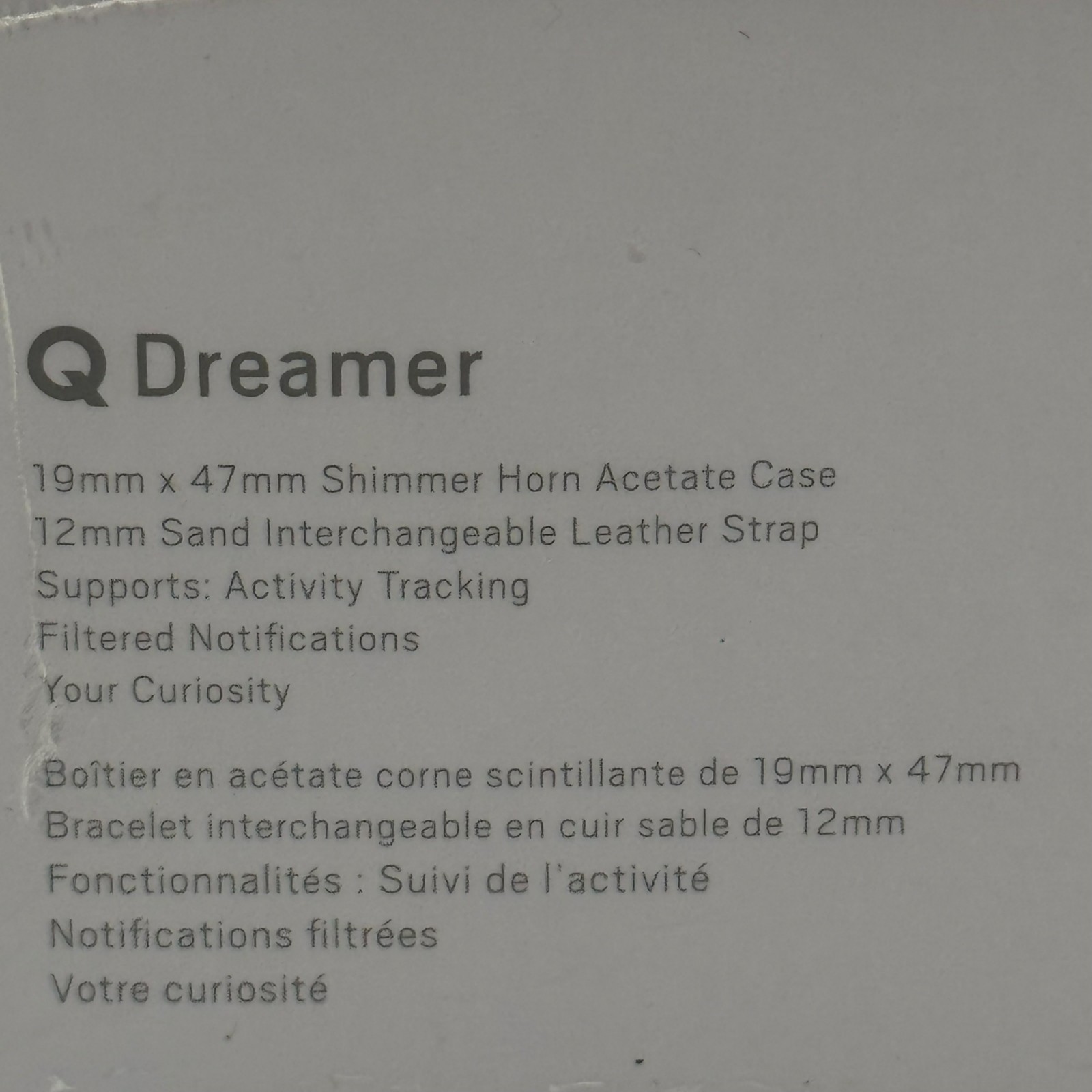 Fossil Q Dreamer Smart Bracelet New/Sealed