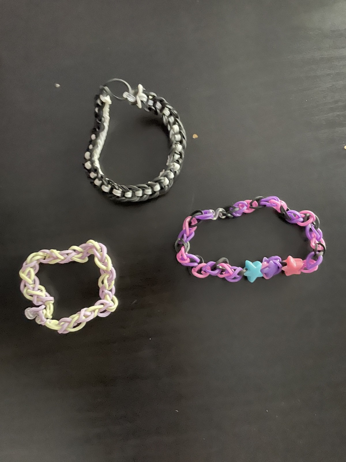 Handmade Rainbow Loom Bracelets, Perfect for Any Hands