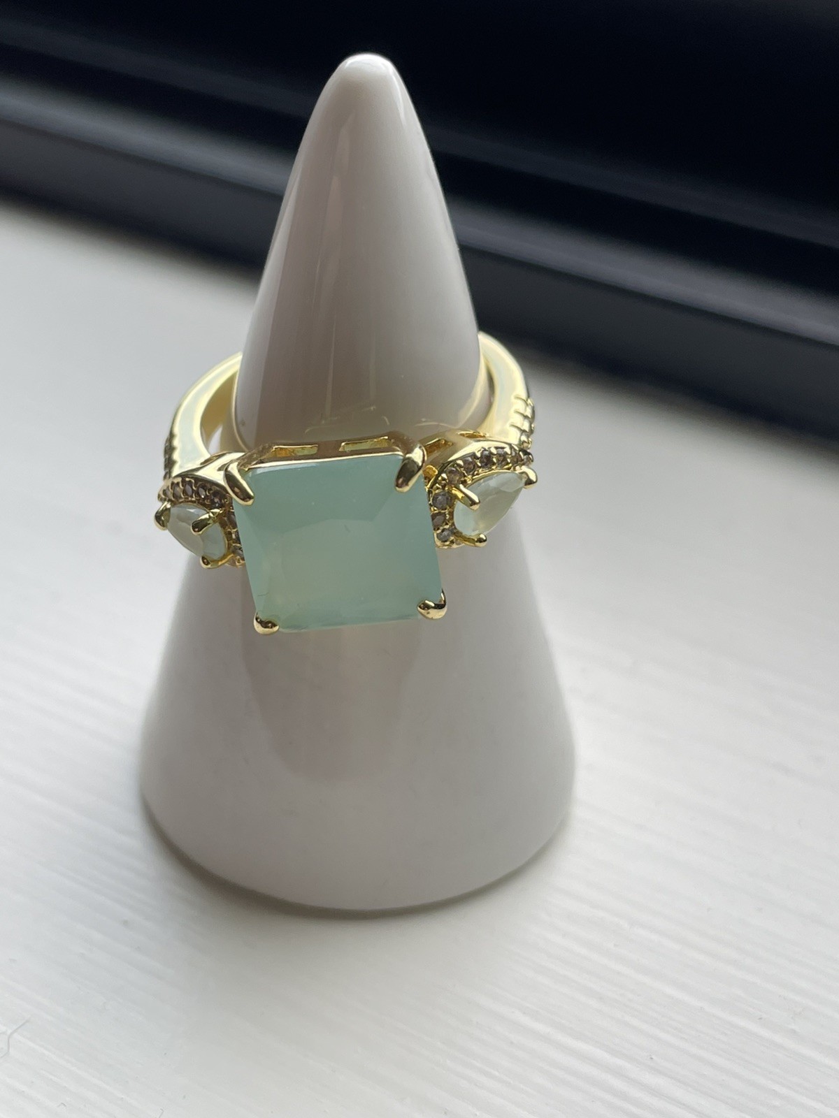 Ring Bomb Party Retro OG Frog Eyes Jade Size 7 NWOT Rare HTF RBP2179