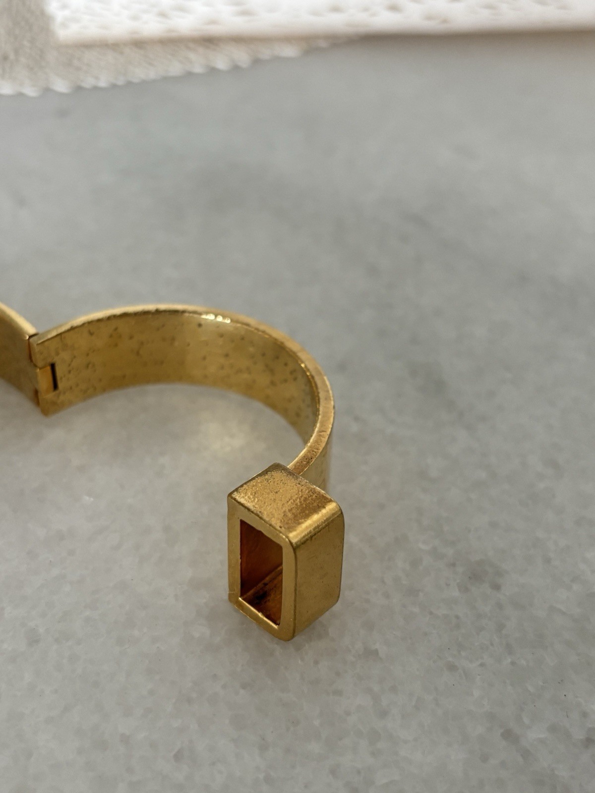 Celine Gold-Tone Bracelet Size S, Made in Italy 100% Authentic