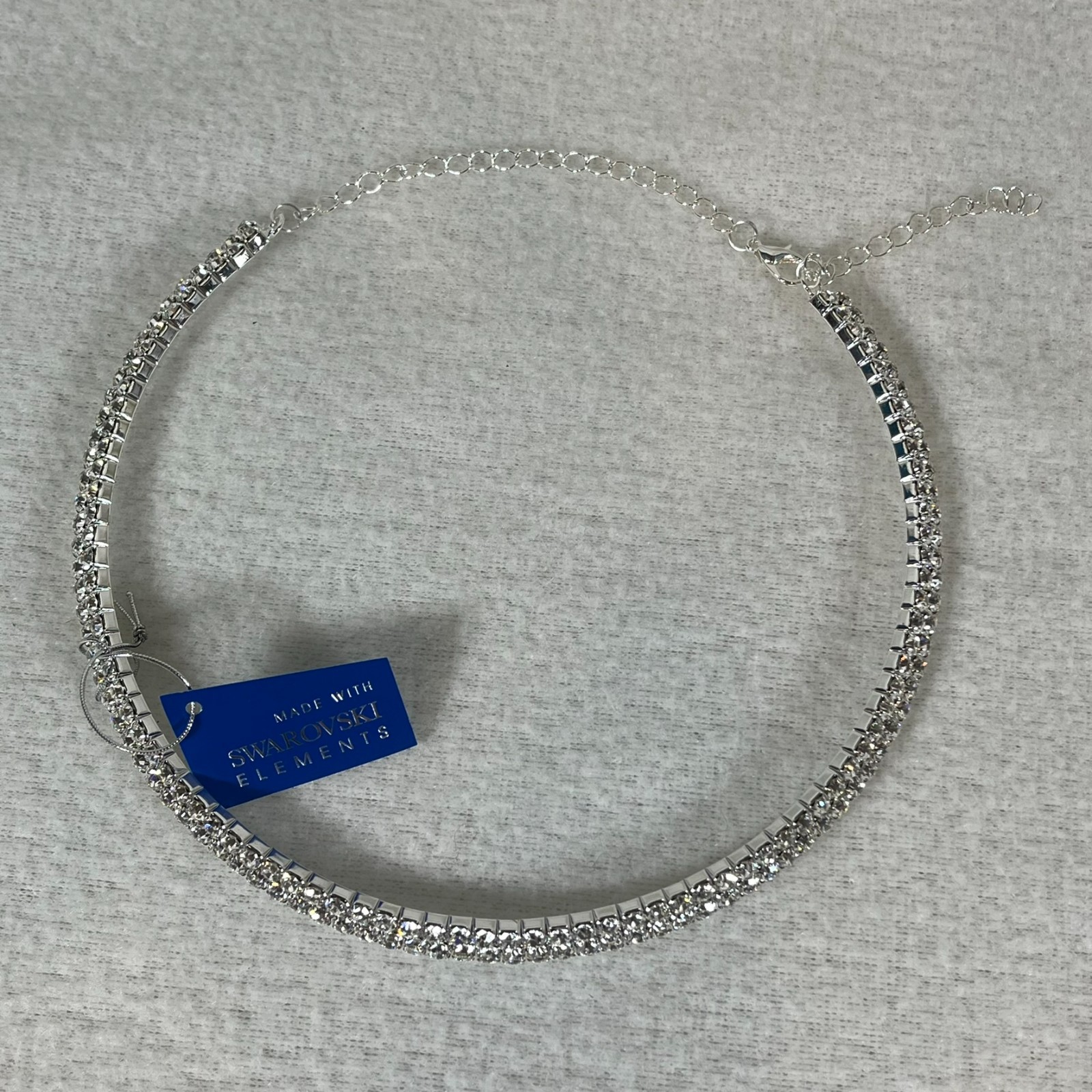 TWO Swarovski Elements Choker Necklace – Read