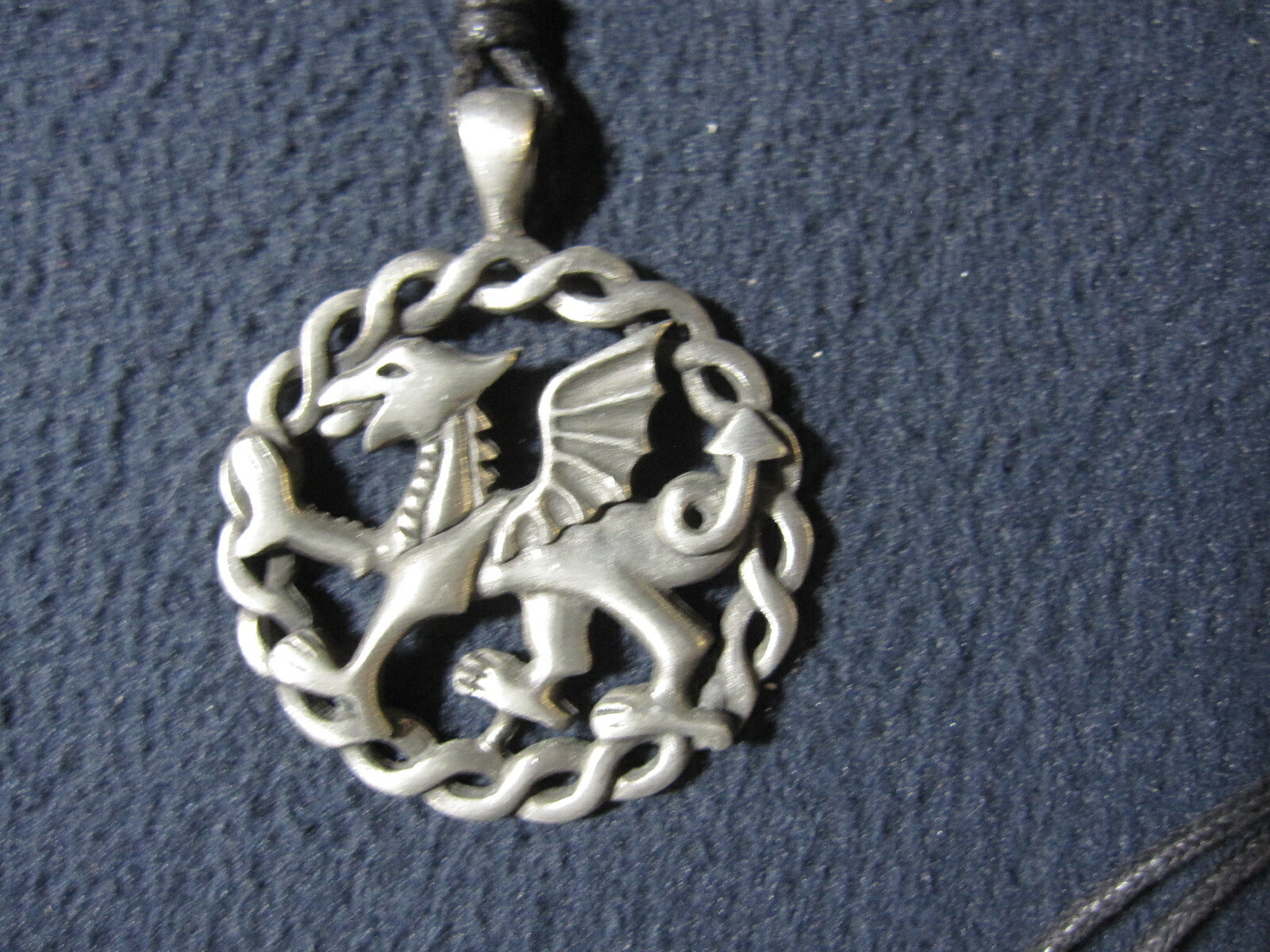 Metal Dragon Pendant Necklace – Includes Shipping!