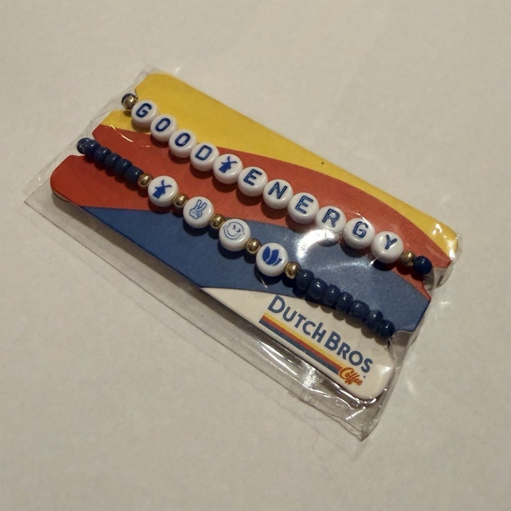 Dutch Bros Beaded Friendship Bracelet 2025