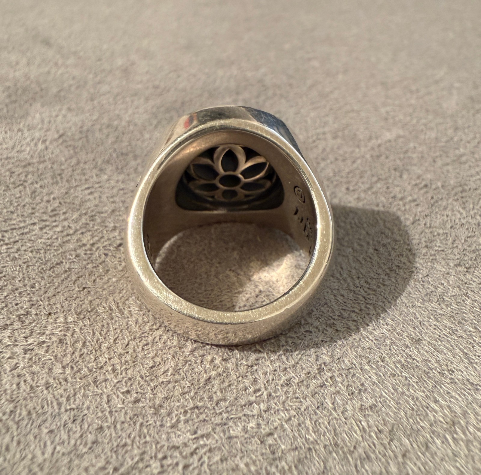 Good Art Hlywd Sterling Silver 925 Club Ring Medium, size 8 MSRP $765