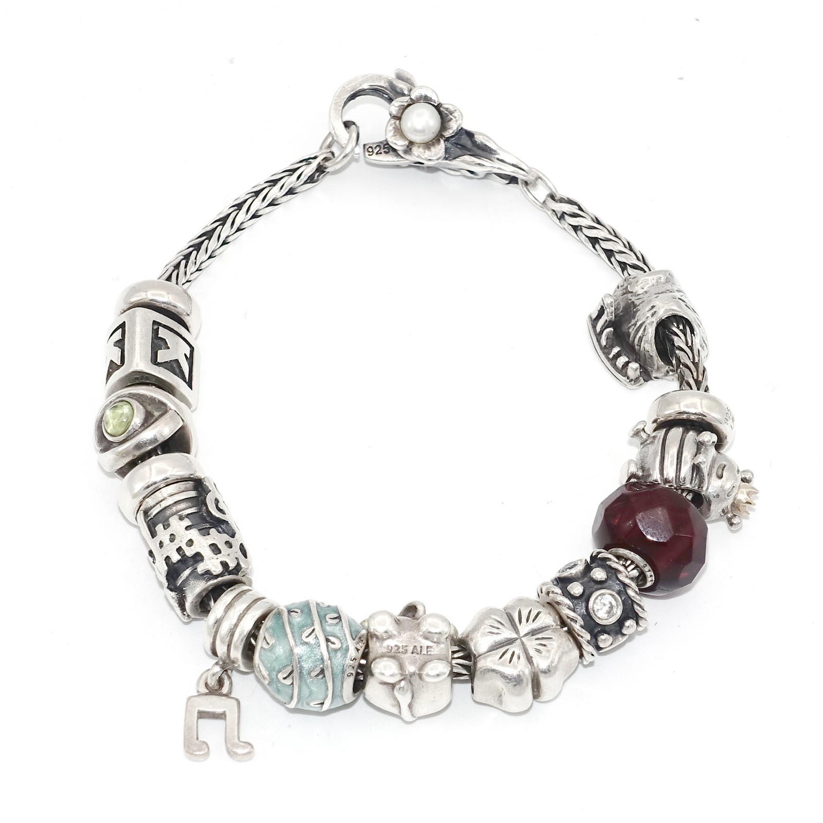 Authentic Sterling LAA 925S Trollbeads Bracelet Trollbeads – Pandora – Tadora