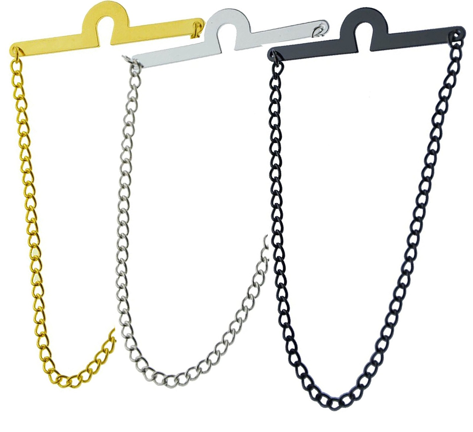 Men’s Tie Chain Fashion Necktie Link Noble Chains for Business