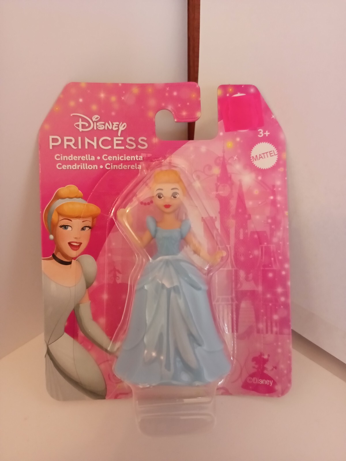 Disney Princess CINDERELLA Mini Figure 3” Mattel NEW