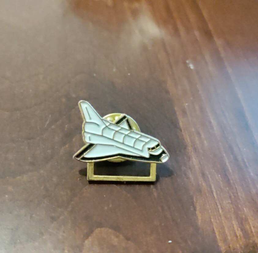 NASA Space Shuttle Hard Enamel Pin