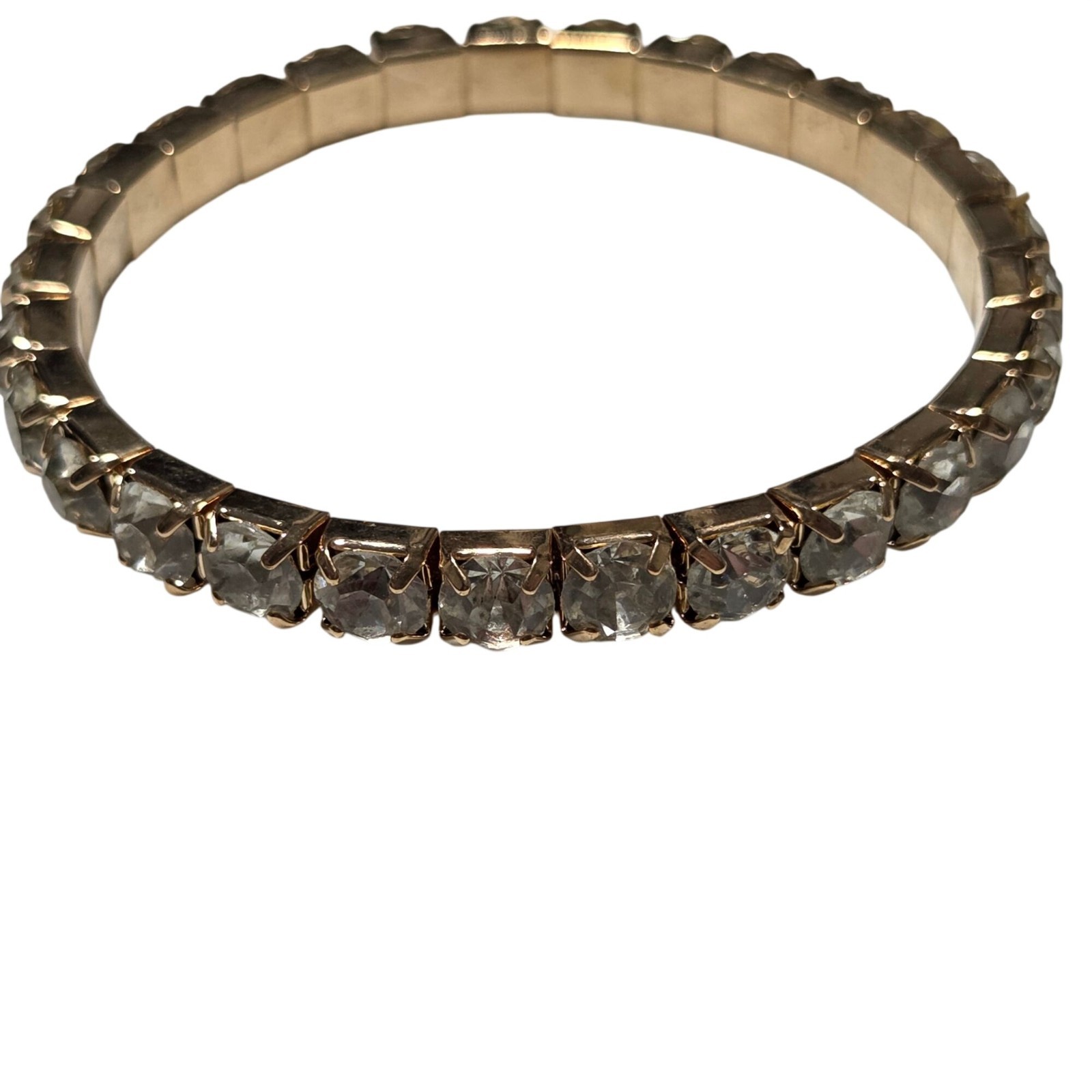 Elegant Rhinestone Tennis Bracelet Stretch Classic Minimalistic Fashion Jewelry