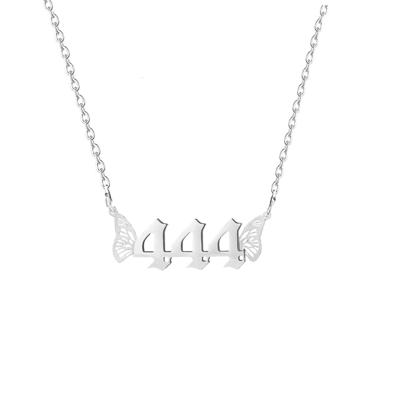 COLORFUL BLING Dainty Angel Number Necklace for Women 111 222 333 444 555 666…