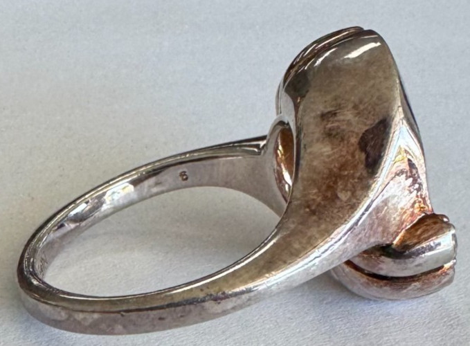 Kameleon Jewel Pop Sterling Silver CZ Accent Ring Base Size 6 [095DUS]