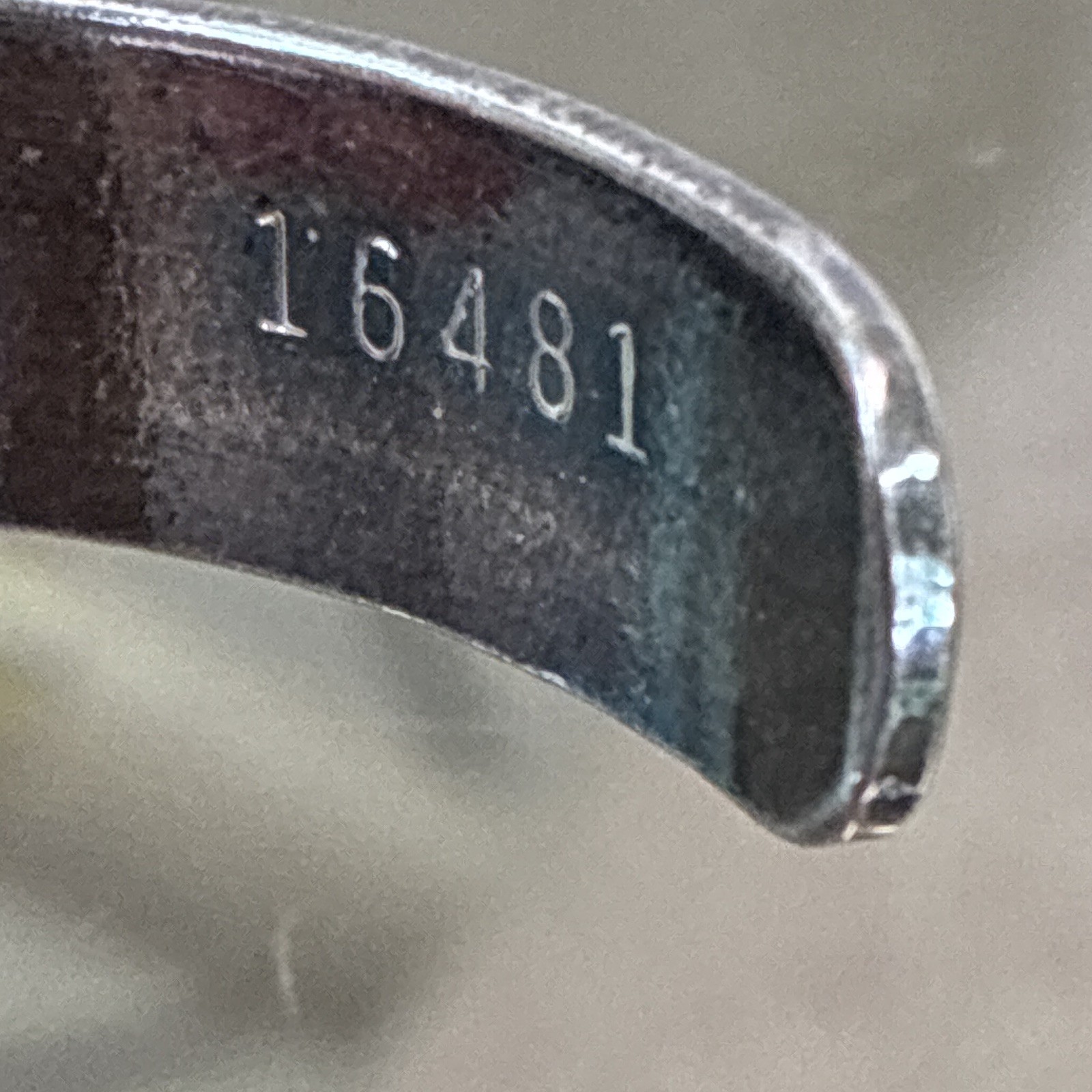 Montana Silversmiths Signed Silver Tone Black Enamel Crystal Cuff 16481
