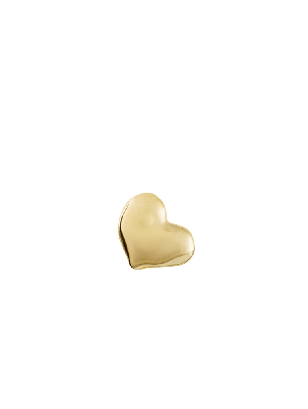 AUTHENTIC UNODE50 FULL HEART STUD PIERCING FULL H’ ART STUD PIE0008ORO0000U