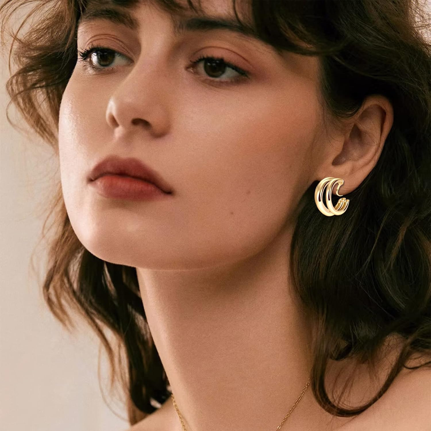 15 Pairs Clip on Earrings for Women: Non Pierced, Cute, Crystal & Pearl Designs,