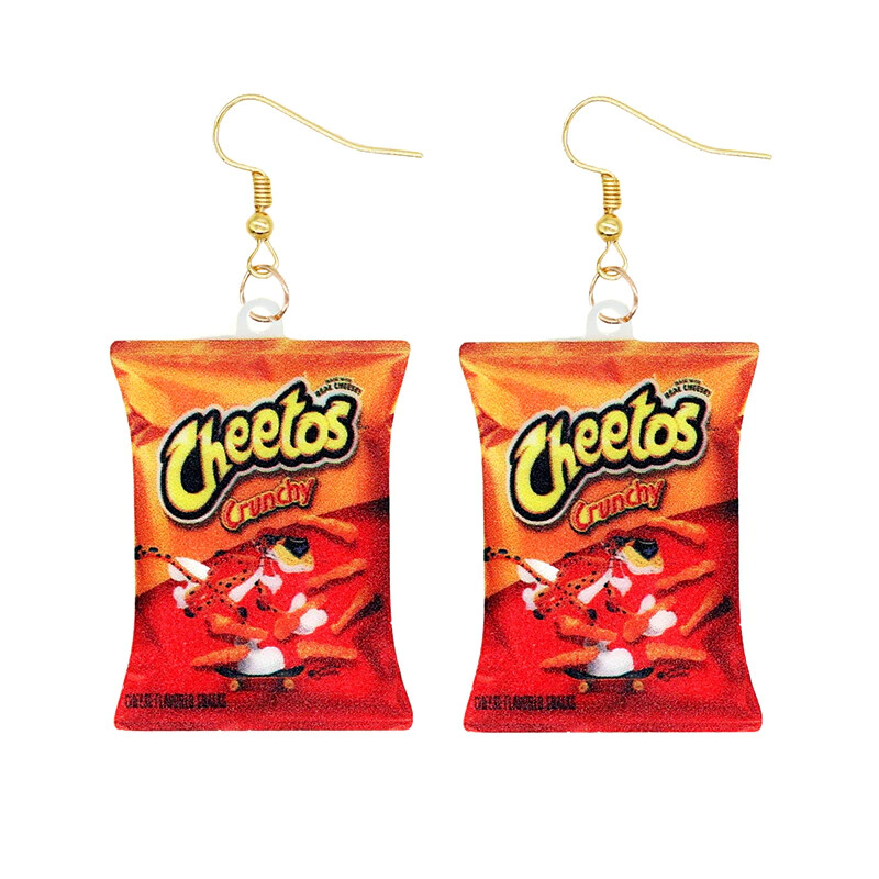 Women’s Fashion Novelty Resin Earrings Fun Jewelry RE