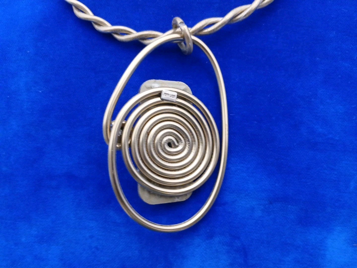 JEFF LIEB Modernist Wearable Art Statement Necklace One of a Kind Signed