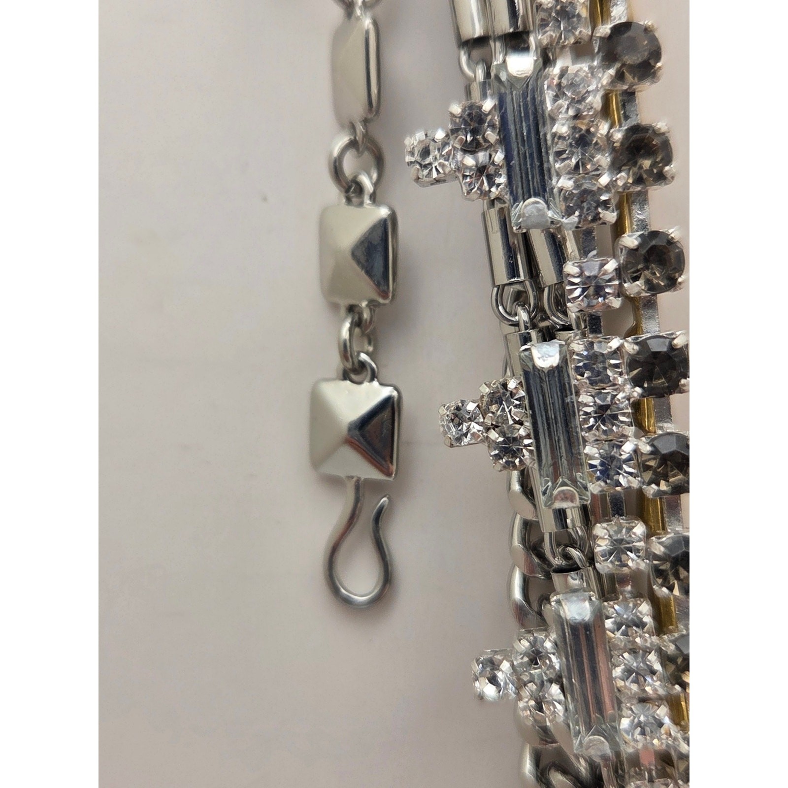 Stella & Dot Sutton 5-in-1 Necklace Mixed Metal Rhinestone Statement Boxed