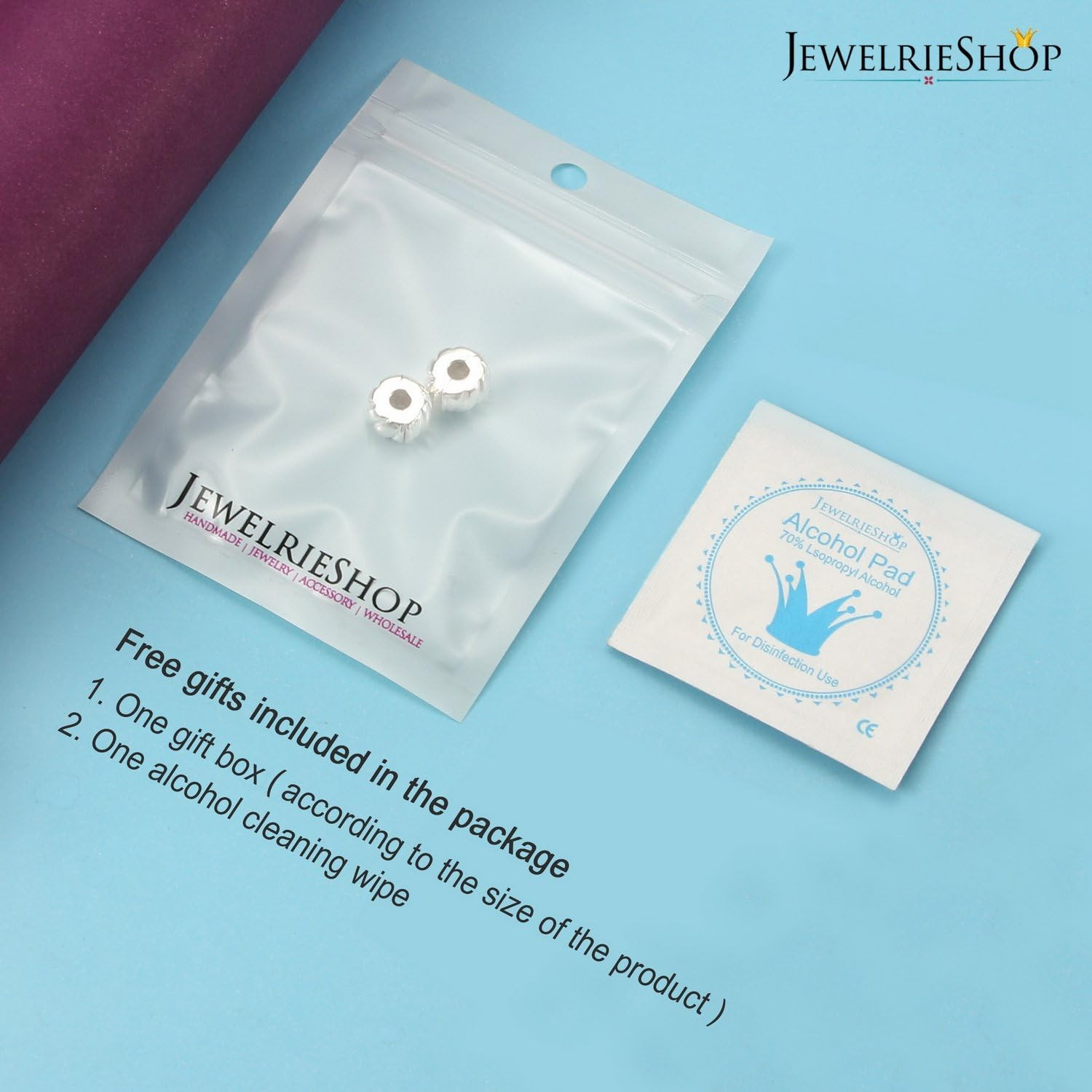 Clip Spacer Charm for Bracelet Clip Lock Stopper Bead Spacer European Openable B