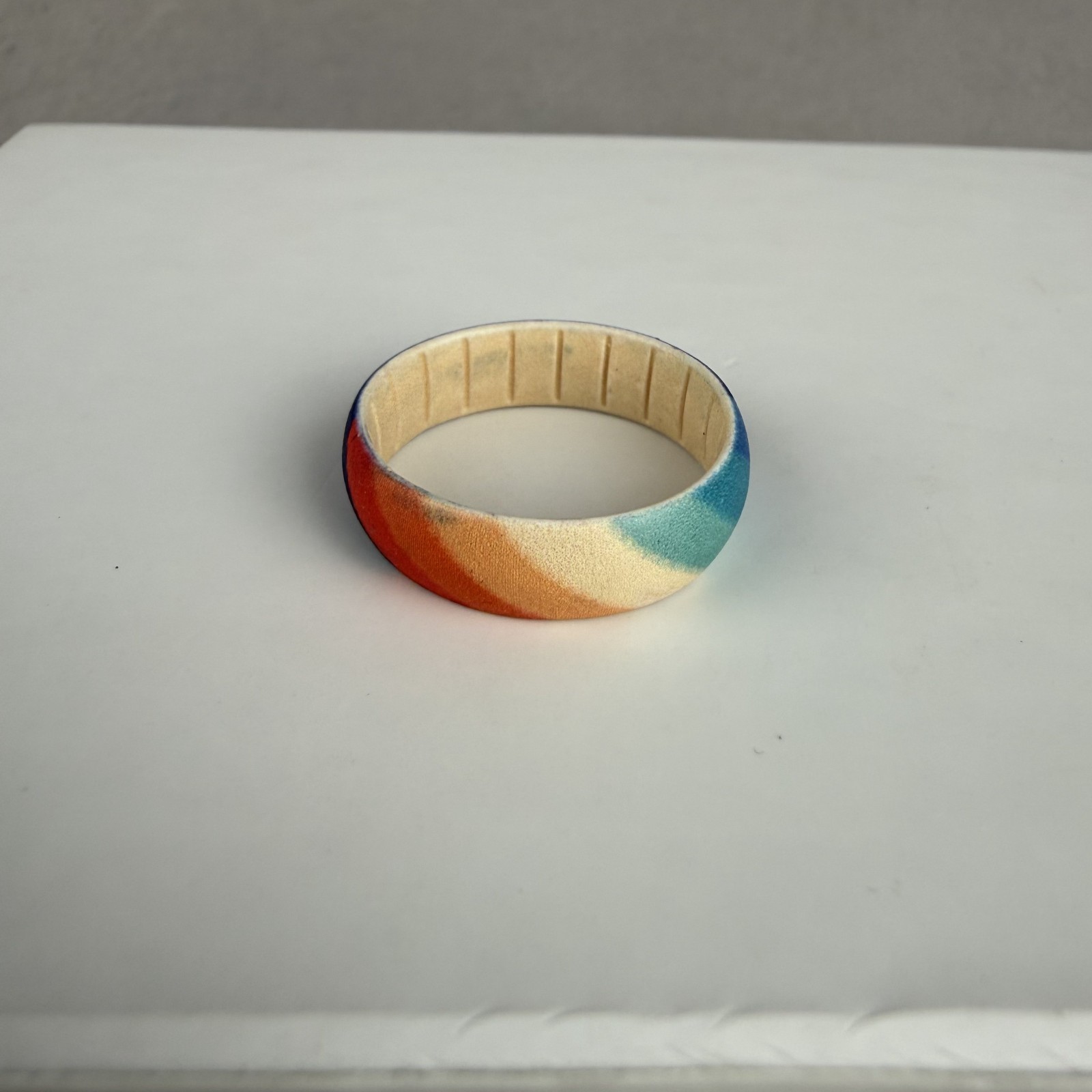 Enso Rings Inked Pocketful Of Letters Prism Rainbow Ring Size 11 Limited Edition