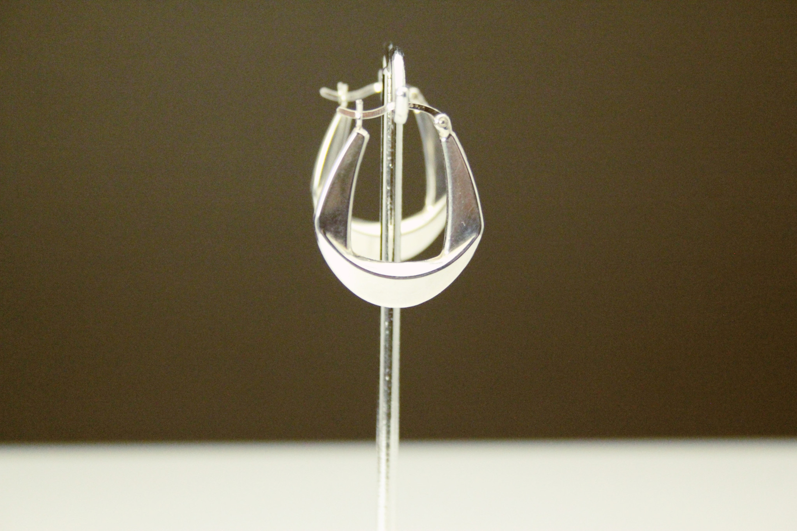 Sterling Silver 925 Hoop Earrings 2.7 grams (EAR5689)