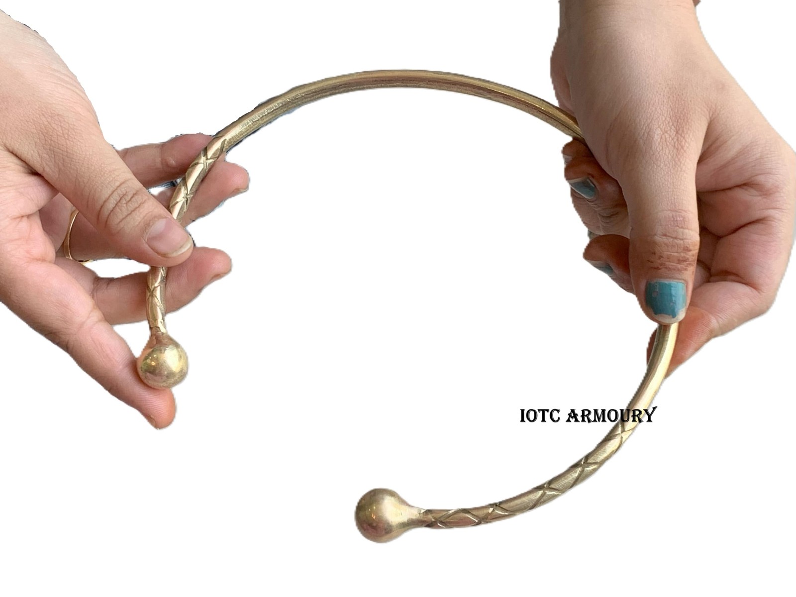 Handmade Hand Froged Iron Torc Viking Neck Celetic Jewellry Torc Necklace For…