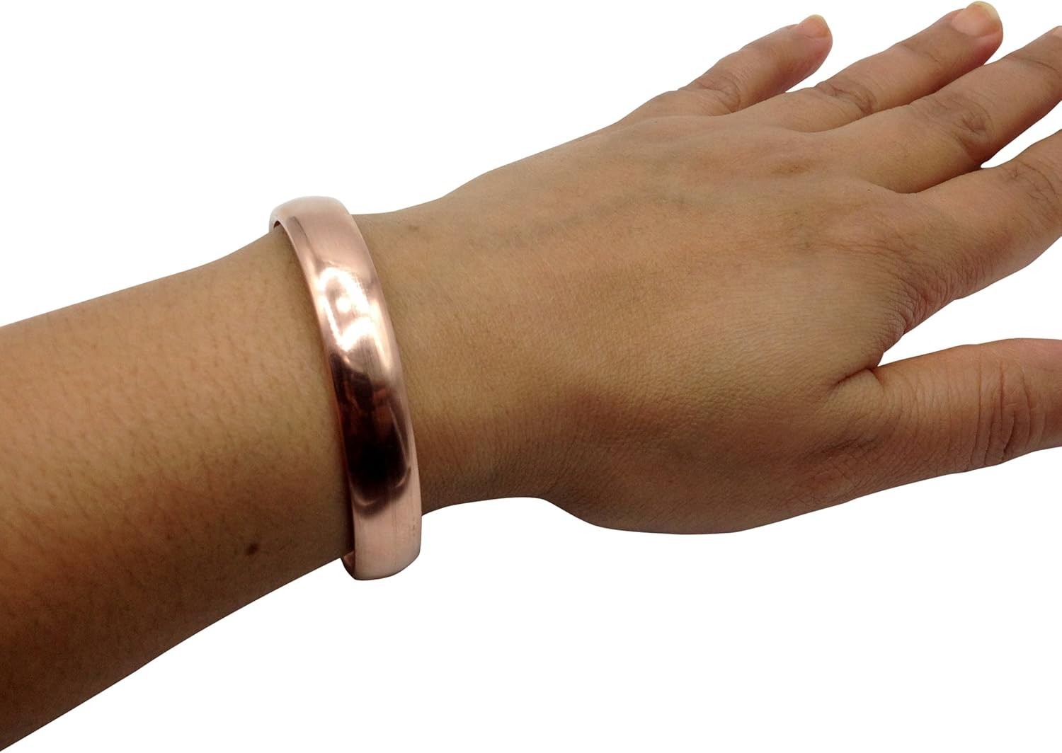 Elegant High Gauge Pure Copper Bracelet – Lifetime Crafted Jewelry for Adults
