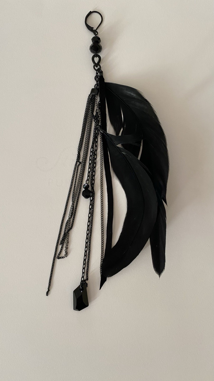 Maje Feather Chain Earring