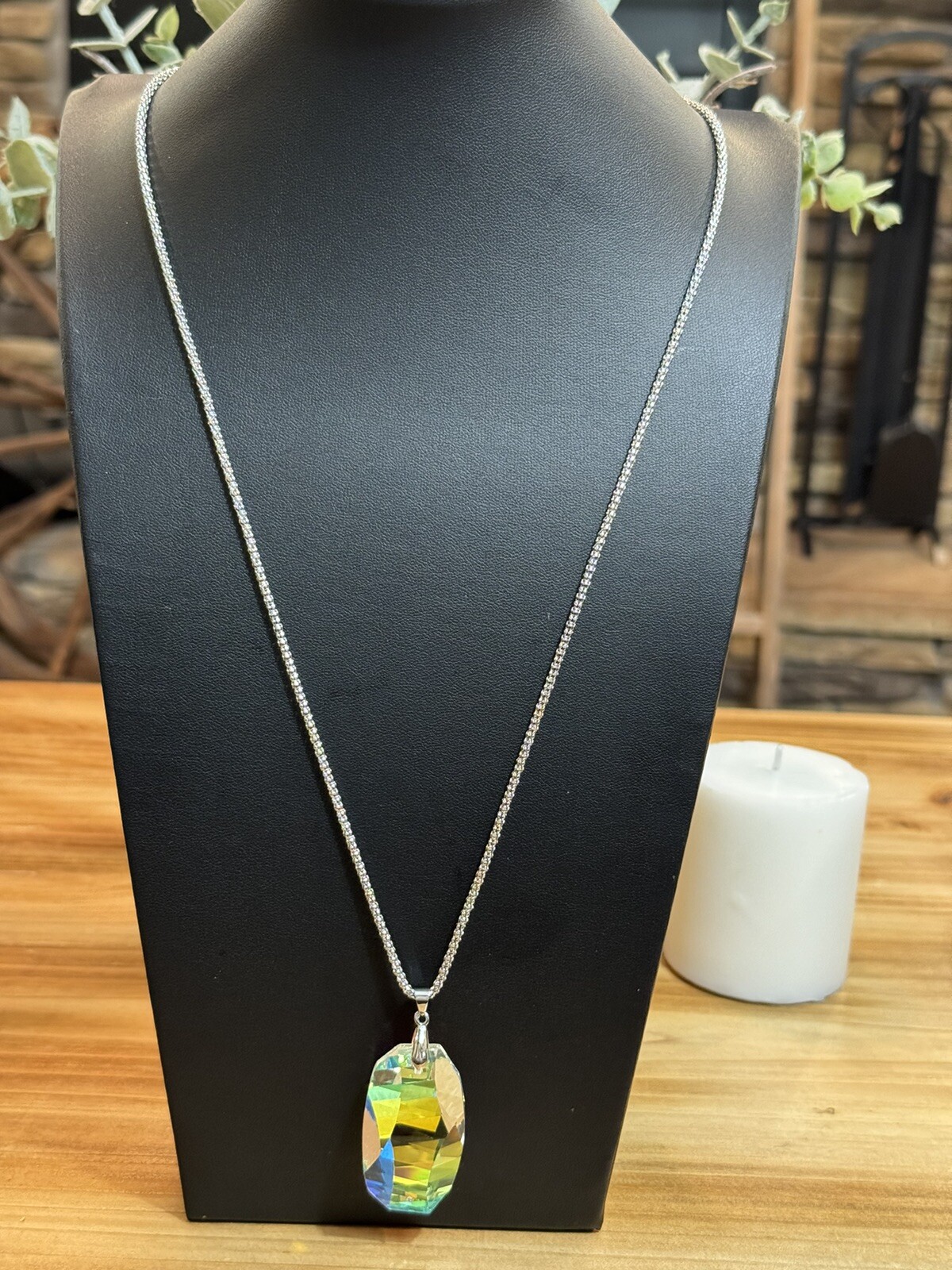 Paparazzi Jewelry “Gemstone Grandeur” Multi Iridescent Necklace and Earrings
