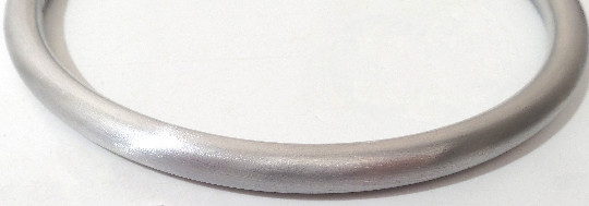23″ Eternity Slave Collar in Brushed Satin Stainless Steel CuffStore