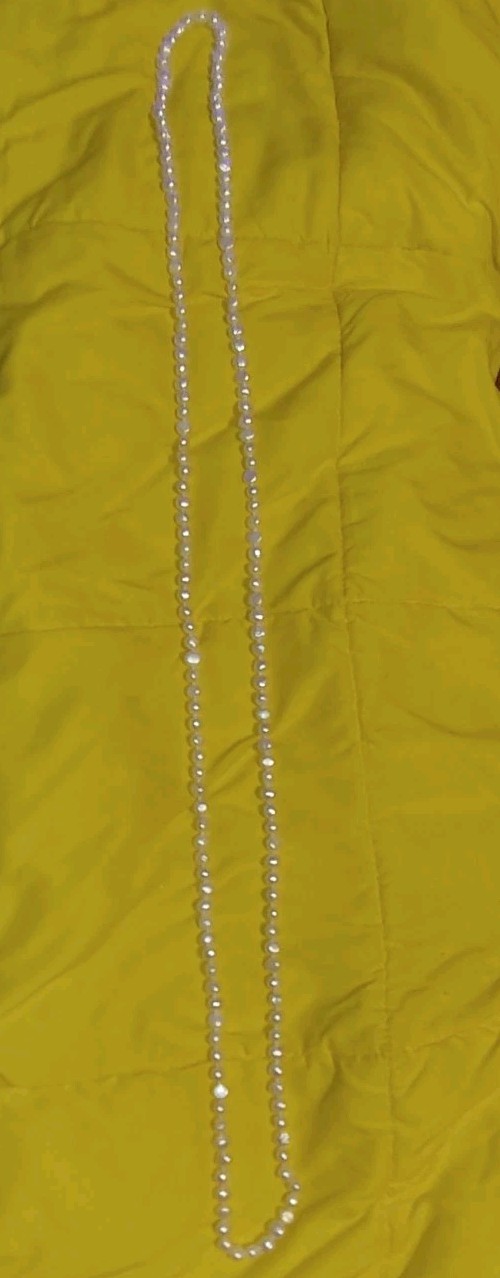 “Honora ” Vintage 100g+ Genuine Cultured F.W. Lavender Pearl 62″ Rope 169 Ct.