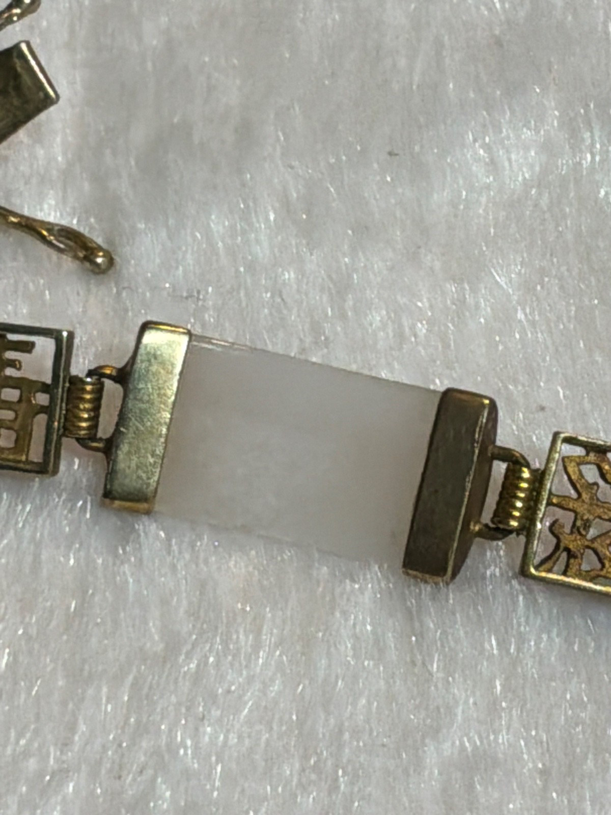 925 Silver Good Fortune Bracelet White Black Green Red Yellow Jade Bars