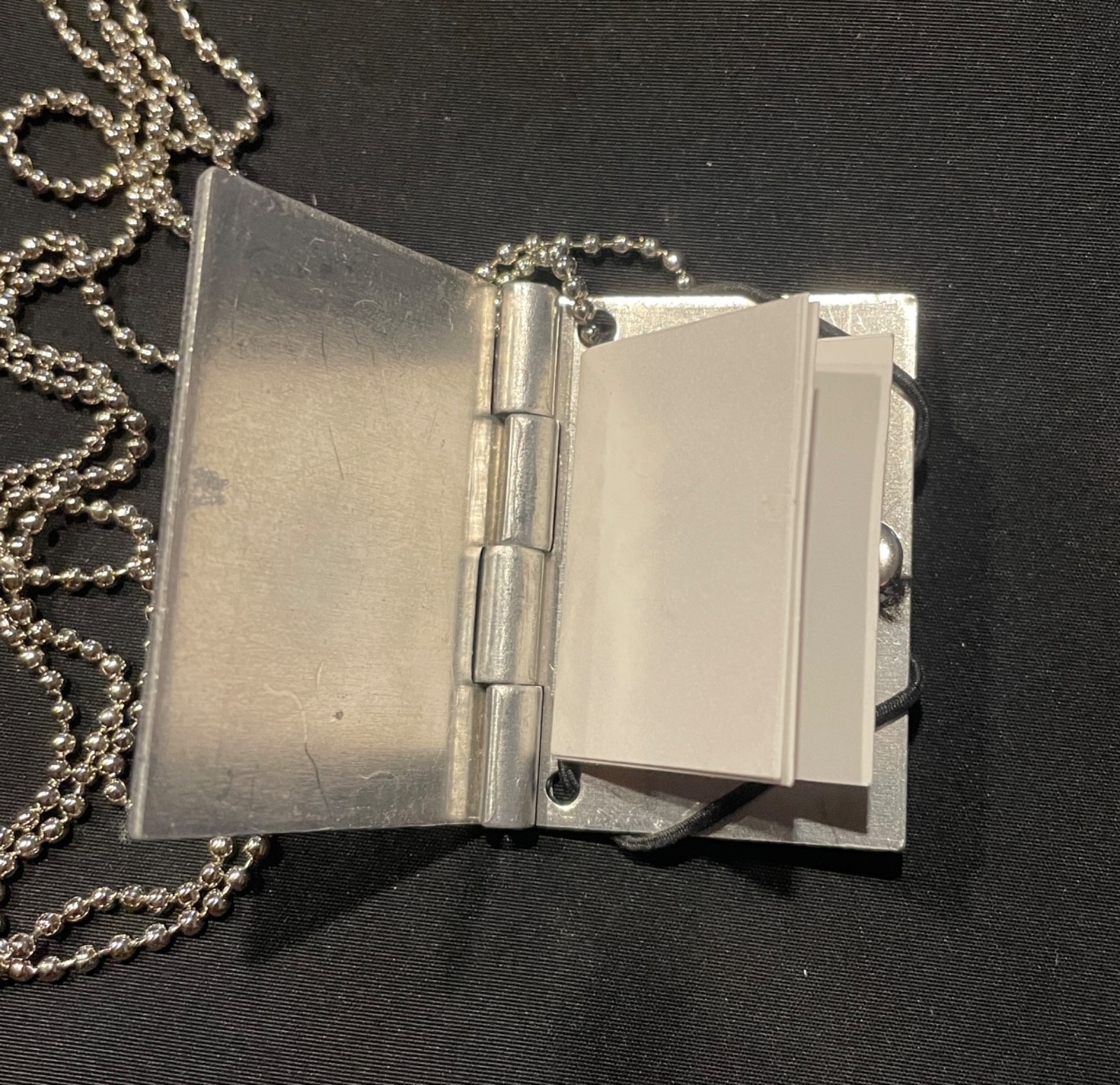 Pendent Book with beaded chain