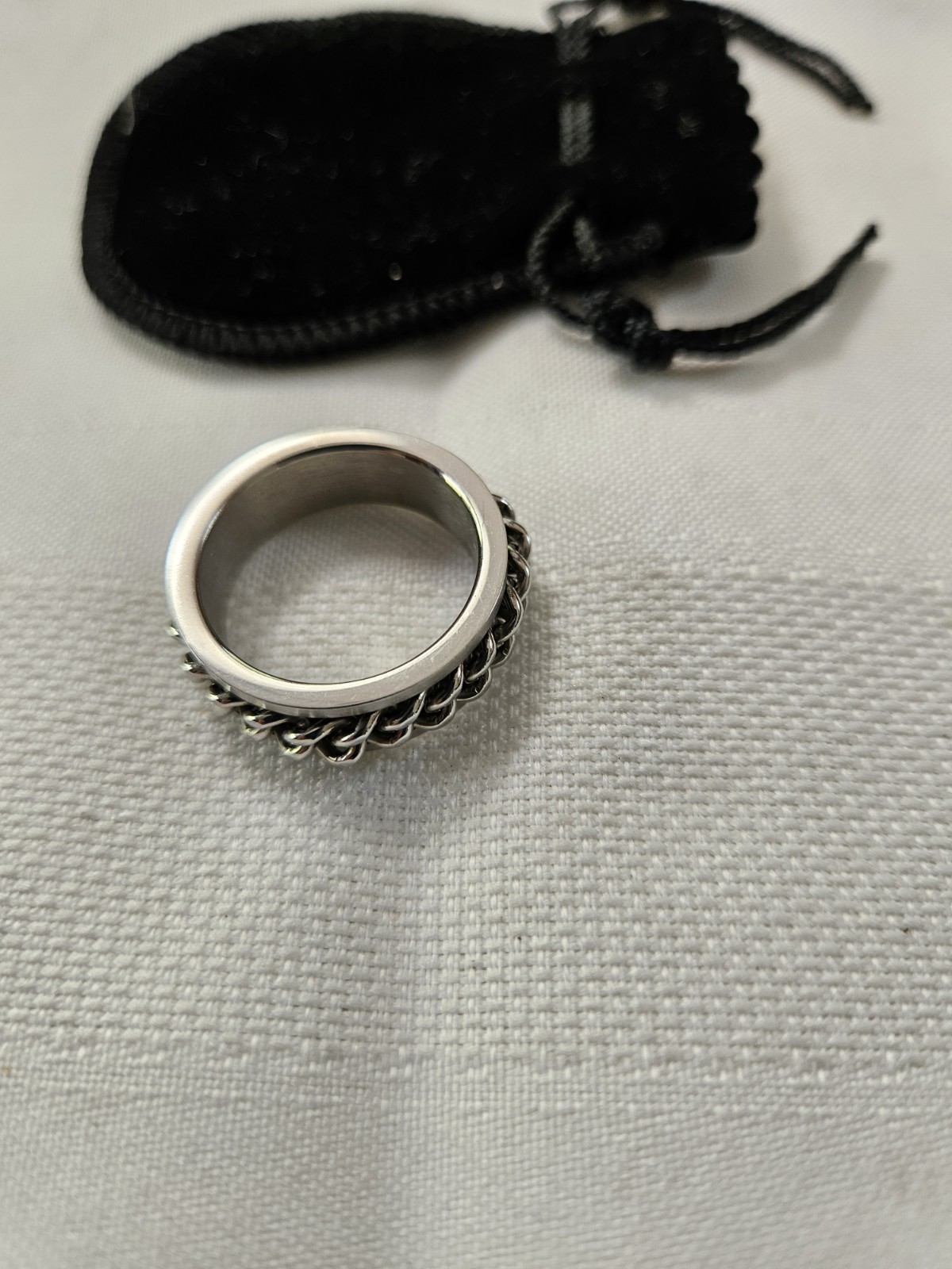 Fidget Spinner Ring Mens / Women – Size 11 – New Never Used!!