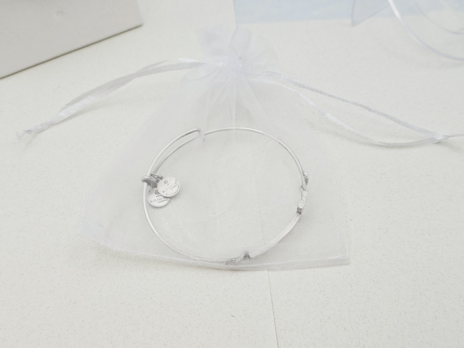 ALEX & ANI Spiritual Armor Cross Charm Bangle Wrap Bracelet Silver ✨️🎁