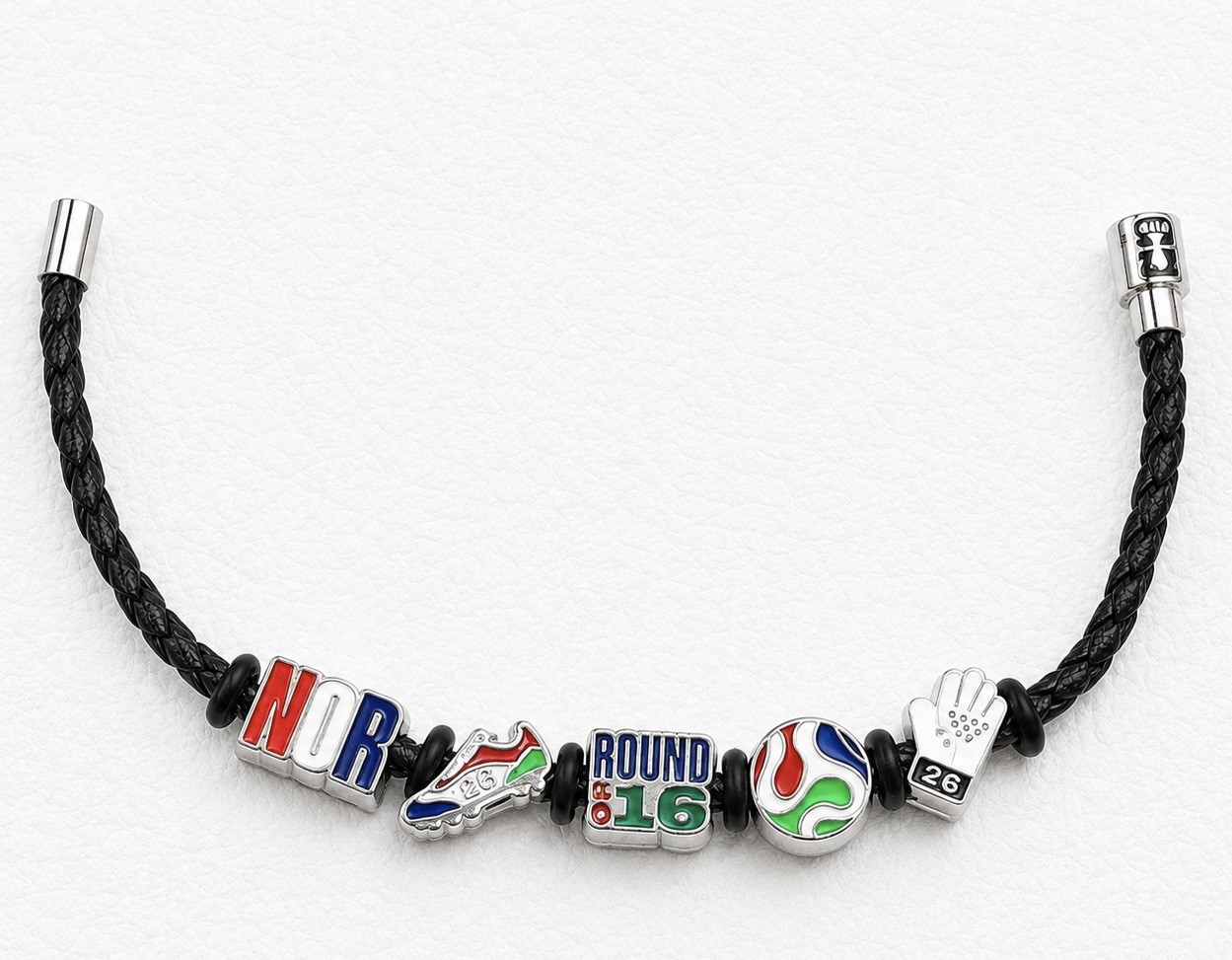 FIFA World Cup 2026 Norway Round of 16 Bracelet Brazil Match Upset Rare Small 8”