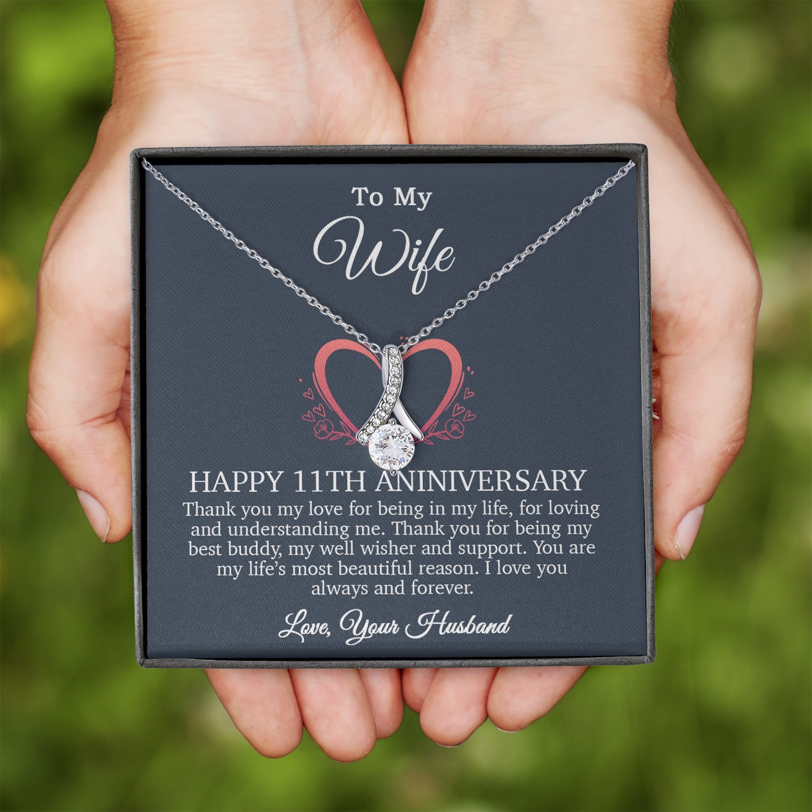 11th Anniversary Gift For Wife, 11 Year Anniversary Gifts, 11th Wedding Annivers