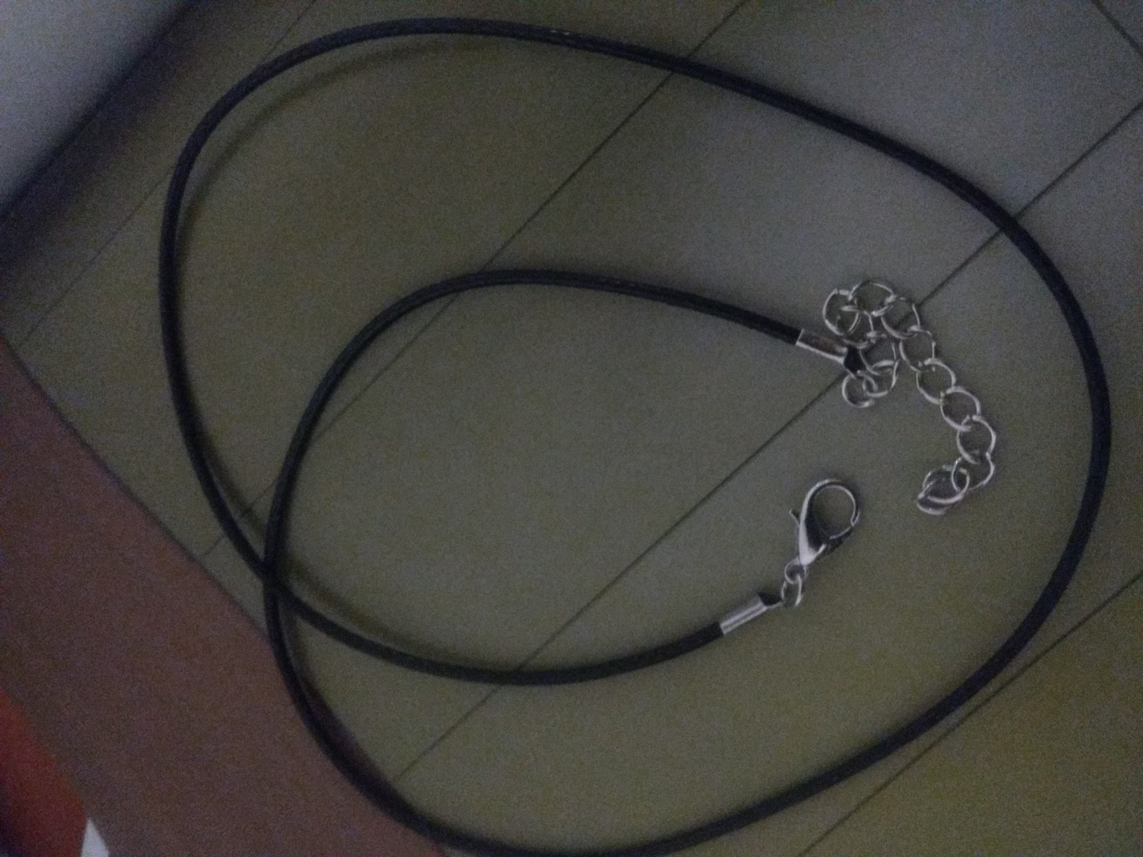 2 Leather Necklace Cord 3mm & 2cm Stainless Steel Clasp 18″ with 2″ extension